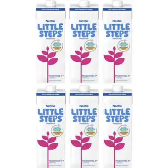 Albert Heijn Nestlé Little steps peutermelk 3+ 6-pack aanbieding