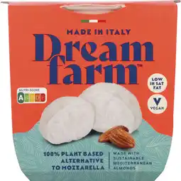 Albert Heijn Dreamfarm Plantaardig alternatief voor mozzarella aanbieding