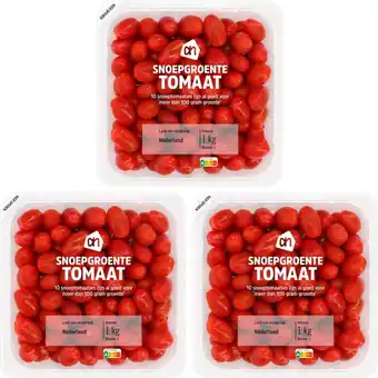 Albert Heijn AH Snoepgroente tomaat 3-pack aanbieding