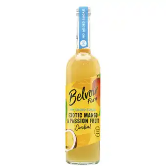 Albert Heijn Belvoir Exotic mango & passion fruit cordial aanbieding
