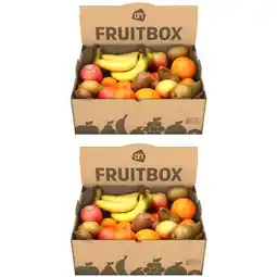 Albert Heijn AH Fruitbox 2-pack aanbieding