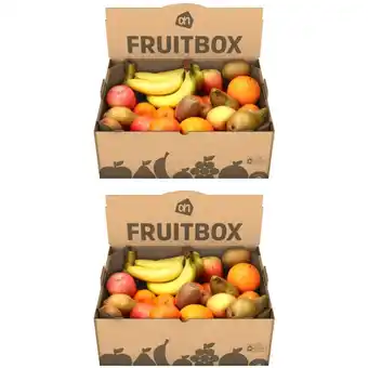 Albert Heijn AH Fruitbox 2-pack aanbieding