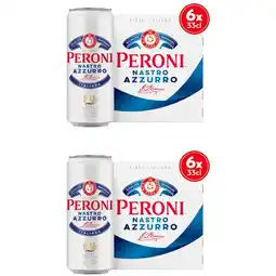 Albert Heijn Peroni Nastro Azzurro 12-pack aanbieding
