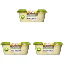Albert Heijn Johma 100% plantaardige kaas-mosterd 3-pack aanbieding