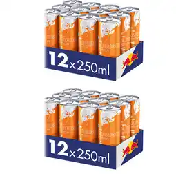 Albert Heijn Red Bull Energy drink abrikoos-aardbei 24-pack aanbieding