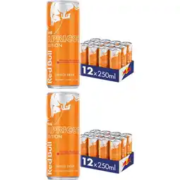 Albert Heijn Red Bull Energy drink abrikoos-aardbei 24-pack aanbieding