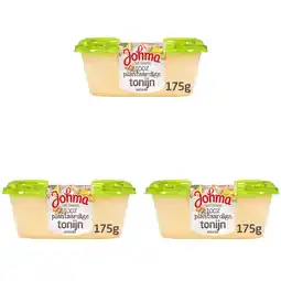 Albert Heijn Johma 100% plantaardige tonijnsalade 3-pack aanbieding