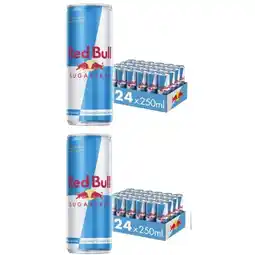 Albert Heijn Red Bull Energy drink suikervrij 48-pack aanbieding