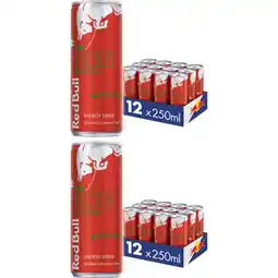 Albert Heijn Red Bull Energy drink watermeloen 24-pack aanbieding