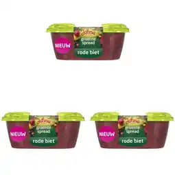 Albert Heijn Johma Groentespread rode biet 3-pack aanbieding