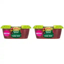 Albert Heijn Johma Groentespread rode biet 3-pack aanbieding