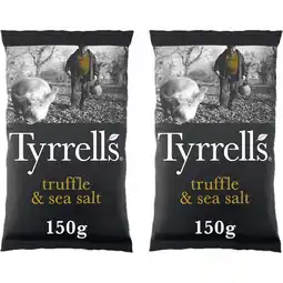 Albert Heijn Tyrrells Chips truffle & sea salt 2-pack aanbieding