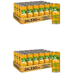 Albert Heijn Fuze Tea Green tea mango chamomile 48-pack aanbieding