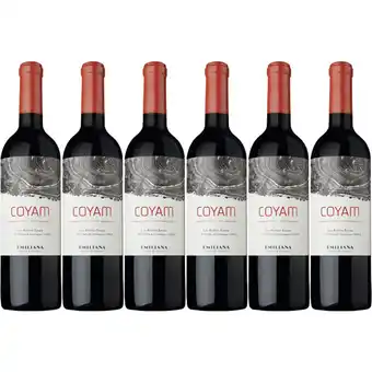 Albert Heijn Coyam Rood organic wine 6 flessen aanbieding