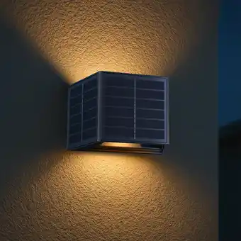 Action Solar Up & Down muurlampen - 2 stuks aanbieding