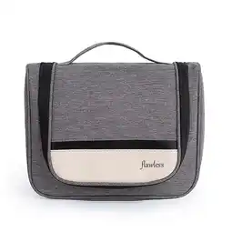 ANWB Thousandtravelmiles Toilettas met haak Travel organizer Grijs Grijs aanbieding