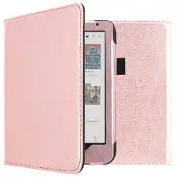 ANWB Imoshion Vegan Leather Case Kobo Clara Colour / BW Roos aanbieding