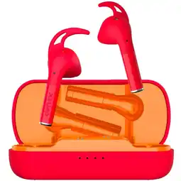 ANWB Defunc Draadloos in-ear bluetooth oortjes Rood aanbieding