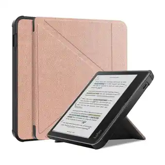 ANWB Imoshion Bookcase Kobo Libra Colour Roos aanbieding