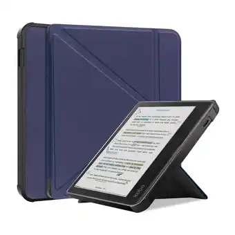 ANWB Imoshion Bookcase Kobo Libra Colour Donkerblauw aanbieding