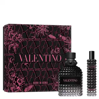 Douglas Valentino Born In Roma Uomo Eau de Toilette 50 ml + 15 ml Travelspray Set aanbieding