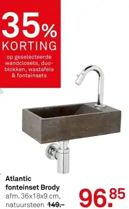 Karwei Atlantic fonteinset Brody aanbieding