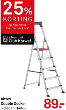 Karwei Altrex Double Decker aanbieding