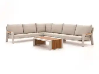 Kees Smit Bellagio Bisenzio hoek loungeset 5-delig links aanbieding