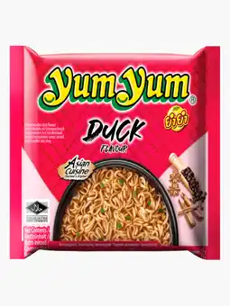 Flink Yum Yum Duck flavour instant noodles 60g aanbieding