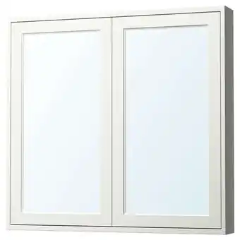 IKEA TÄnnforsen Spiegelkast met deuren, wit, 100x15x95 cm aanbieding