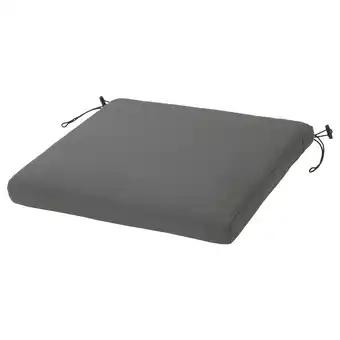 IKEA FrÖsÖn Hoes voor stoelkussen, buiten donkergrijs, 44x44 cm aanbieding