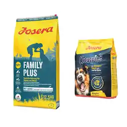 Zooplus 12,5 kg Josera droogvoer + 900 g Knuspies snacks gratis! aanbieding