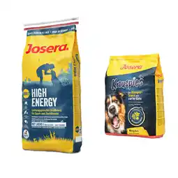 Zooplus 12,5 kg Josera droogvoer + 900 g Knuspies snacks gratis! aanbieding