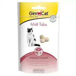 Zooplus 40g Malt Tabs GimCat Kattensnacks aanbieding