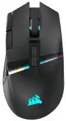 Bol.com Corsair Darkstar - Draadloze Optische Gaming Muis - Backlit RGB LED - Zwart aanbieding