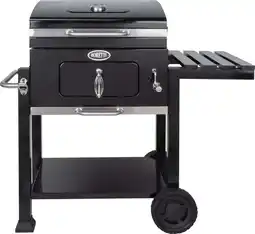 Intratuin Boretti houtskool barbecue Carbone 2.0 zwart 67 x 114 x 109 cm aanbieding