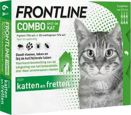 Intratuin Frontline Combo spot-on katten en fretten 6 stuks aanbieding