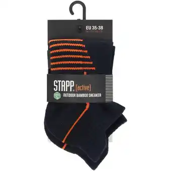 Welkoop STAPP Bamboo sneaker - Wandelsokken - Blauw aanbieding