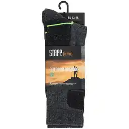 Welkoop STAPP Outdoor bamboo - Wandelsokken - Zwart aanbieding