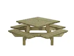 Welkoop Talen - Picknicktafel - 195X195x76CM aanbieding