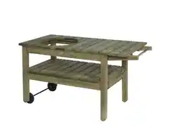 Welkoop Talen Buitenmeubelen - BBQ tafel - 167x80x88 cm aanbieding