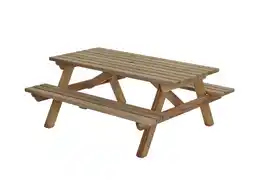 Welkoop Talen - Picknicktafel - 180X160X76CM aanbieding