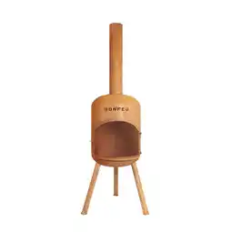 Welkoop Bonfeu Bonbono - Tuinhaard - Roest - 165 x Ø 45cm aanbieding