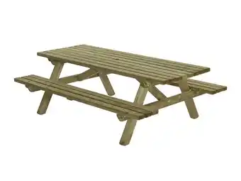 Welkoop Talen - Picknicktafel - 230X160X76CM aanbieding
