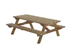 Welkoop Talen - Picknicktafel - 200X160X76CM aanbieding