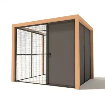 Welkoop Glorenza Noor - Kattenren met sluis - Antraciet aanbieding