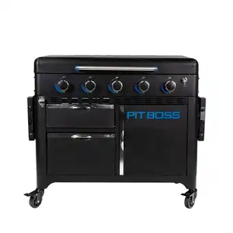 Welkoop Pit Boss Plancha 5 - Gasbarbecue - 4174 cm² - 4 Branders - 1 zijbrander aanbieding