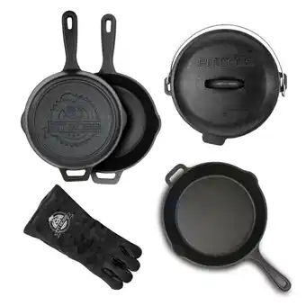 Welkoop Pit Boss 6-delig - Pannenset aanbieding