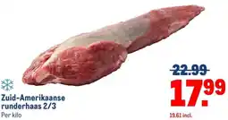 Makro Zuid Amerikaanse runderhaas 2/3 aanbieding