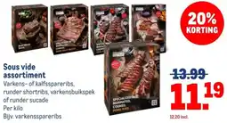 Makro Sous vide assortiment aanbieding